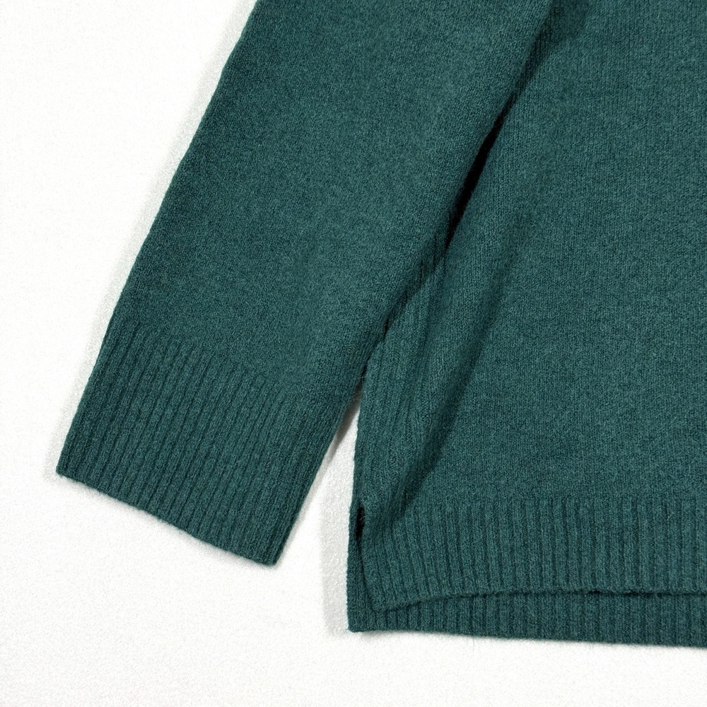 J. Crew Green Turtleneck Sweater - Picture 3 of 14